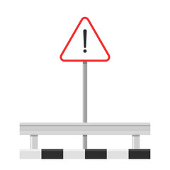 Road sign vector. free space for text. wallpaper. copy space.