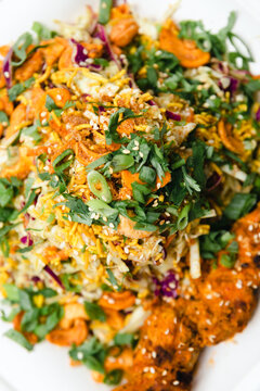 A yummy Indian-inspired dish.