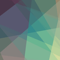 Fototapeta premium Abstract computational color Polygones background illustration