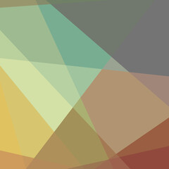 Abstract computational color Polygones background illustration