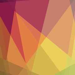 Abstract computational color Polygones background illustration