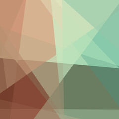 Fototapeta premium Abstract computational color Polygones background illustration