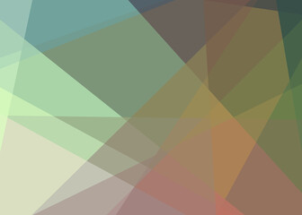 Obraz premium Abstract computational color Polygones background illustration