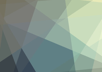 Fototapeta premium Abstract computational color Polygones background illustration
