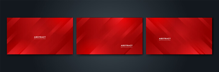 abstract red background minimal, abstract creative overlap digital background, modern landing page concept vector.
