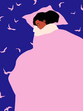 Woman dreaming