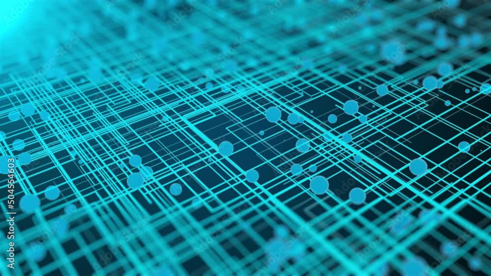 Poster 3d futuristic circuit background. computer generated 3d render