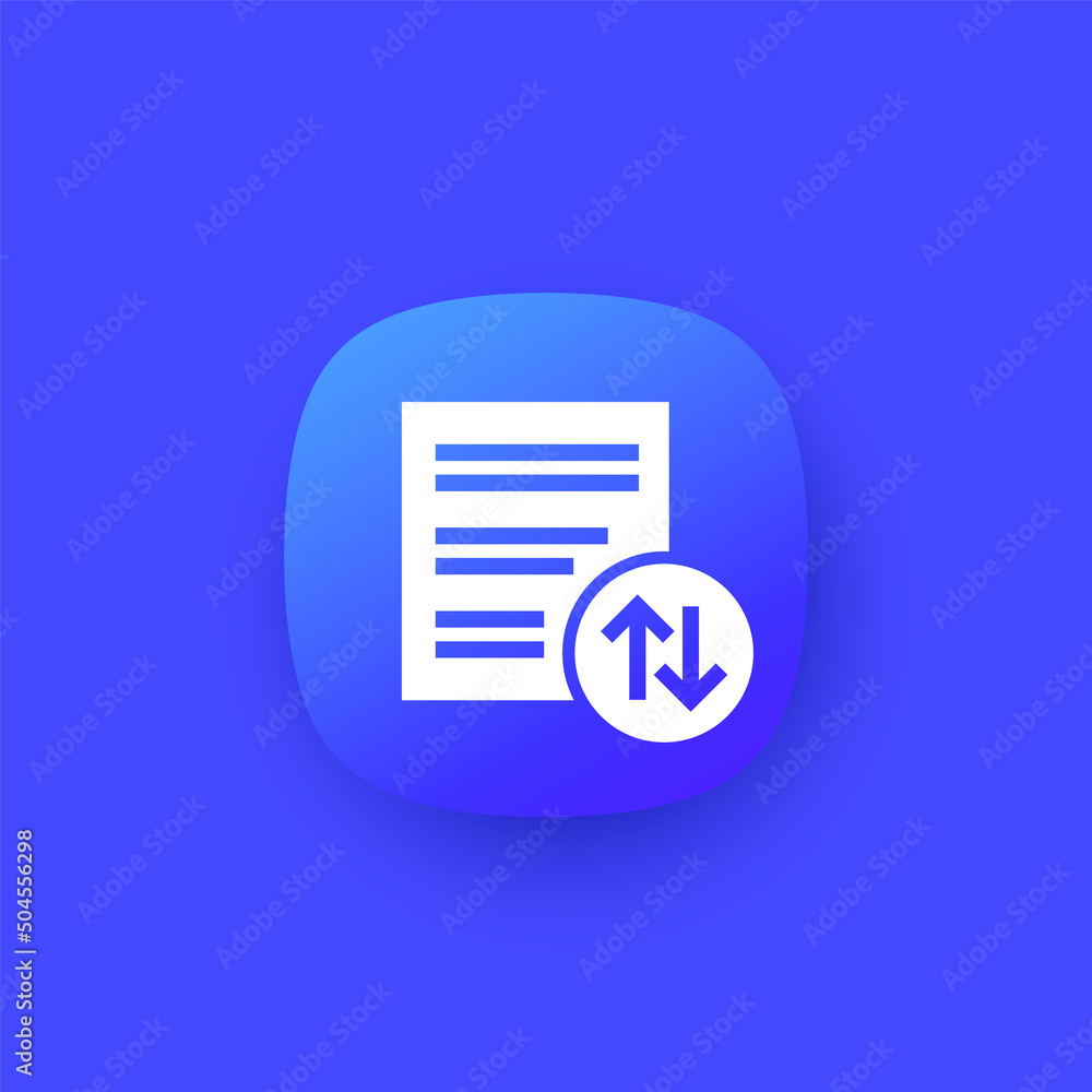 Poster case priority icon for web and apps