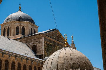 The Umayyad Mosque, also known as the Great Mosque of Damascus