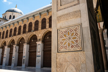 The Umayyad Mosque, also known as the Great Mosque of Damascus