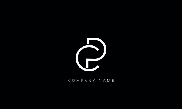 CP, PC, Letters Logo Monogram
