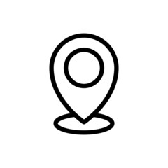 Location or logo isolated sign symbol vector illustration