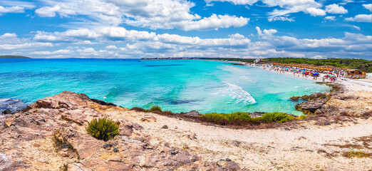 Mallorca dream beach with beautiful bays