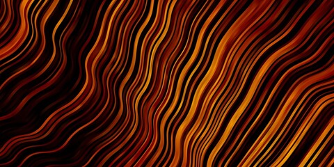 Dark Orange vector backdrop with circular arc.