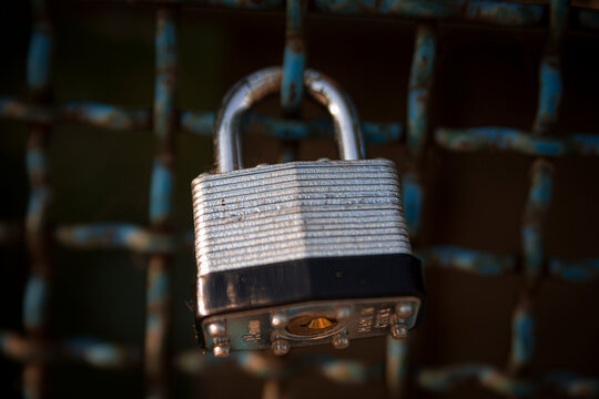 Lock on gate