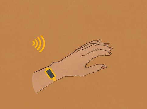 Contactless smartwatch payment