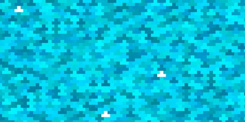 Light BLUE vector pattern in square style.
