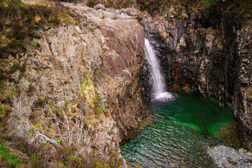 Waterfall At The Fairy Pools