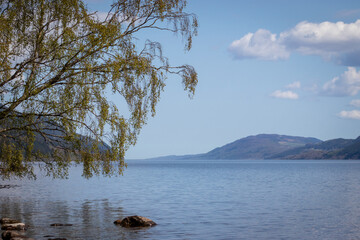 Loch Ness On A Sunny Day