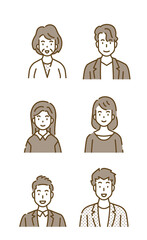 人物　イラスト