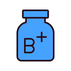 Obraz premium Vitamin Icon
