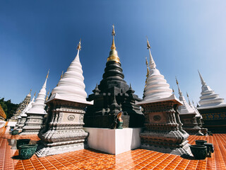 Wat Ban Den or Wat Banden complex temple in Mae Taeng District, Chiang Mai, Thailand
