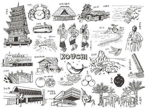 高知県イラスト