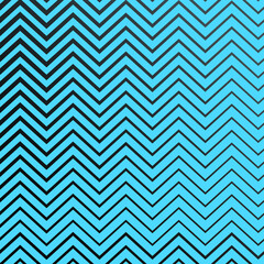 Black zig zag line and blue background