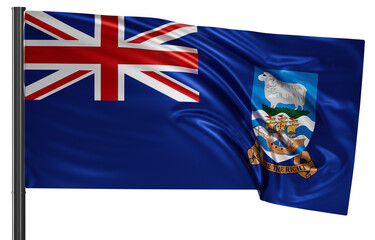 Fototapeta premium Falkland Islands national flag