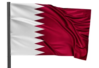 Fotobehang Qatar national flag © iuneWind