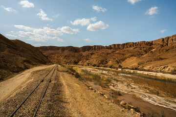 views of Selja Gorges -western Tunisia -Gafsa governorate - Tunisia