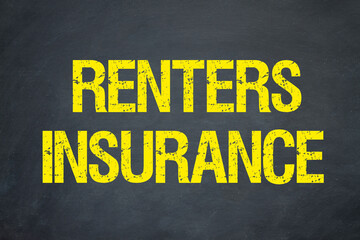 Renters Insurance - obrazy, fototapety, plakaty