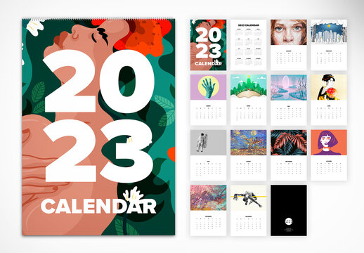2023 Wall Calendar A3