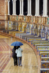 Sevilla, Plaza de Espana. Andalusia, Spagna