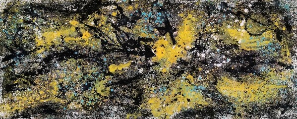 acrylic painting of canvas 