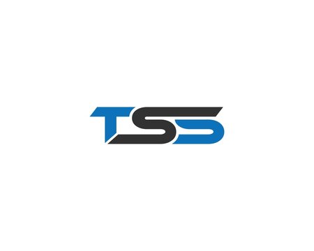 Unique Letter TSS Logo Design Idea Concept Vector Symbol illustration.