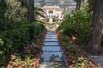 Gardens of Villa Ephrussi de Rothschild, Nice, France