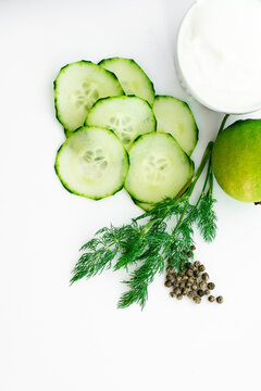 Gurkensalat Zutaten