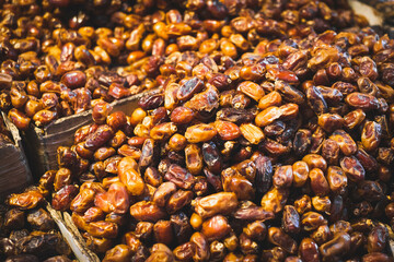pile of dates , dried date fruit 