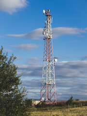 Cell site and Telecom Base Station.