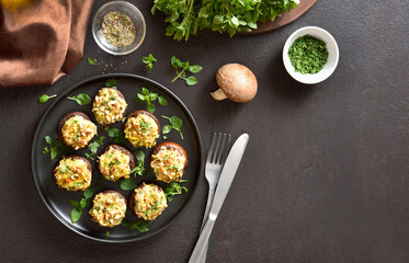 Stuffed mushrooms