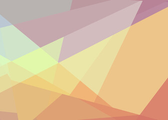 Abstract computational color Polygones background illustration