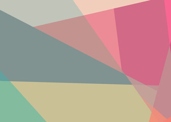 Abstract computational color Polygones background illustration