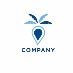 Travel logo design template