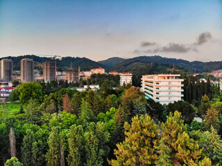 Adler, Sochi, Russia The Caucasian coast of the Black Sea.