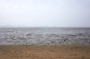Ganghwado sea at low tide.
