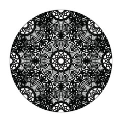 Vector round abstract circle. Mandala style.