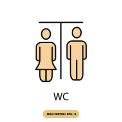 wc icons  symbol vector elements for infographic web