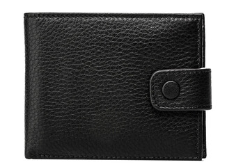 leather wallet isolated on white