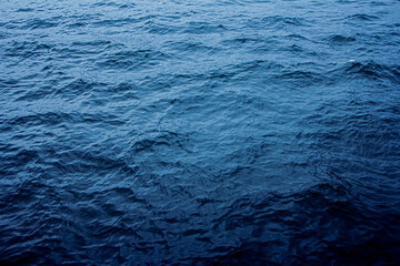 Abstract water background. Wavy water.